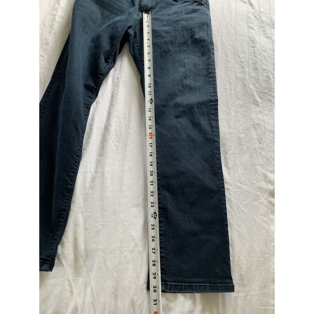 Mavi Jeans Men 29x30 Blue Zach Straight Leg Dark Wash Stretch Denim - Picture 11 of 16